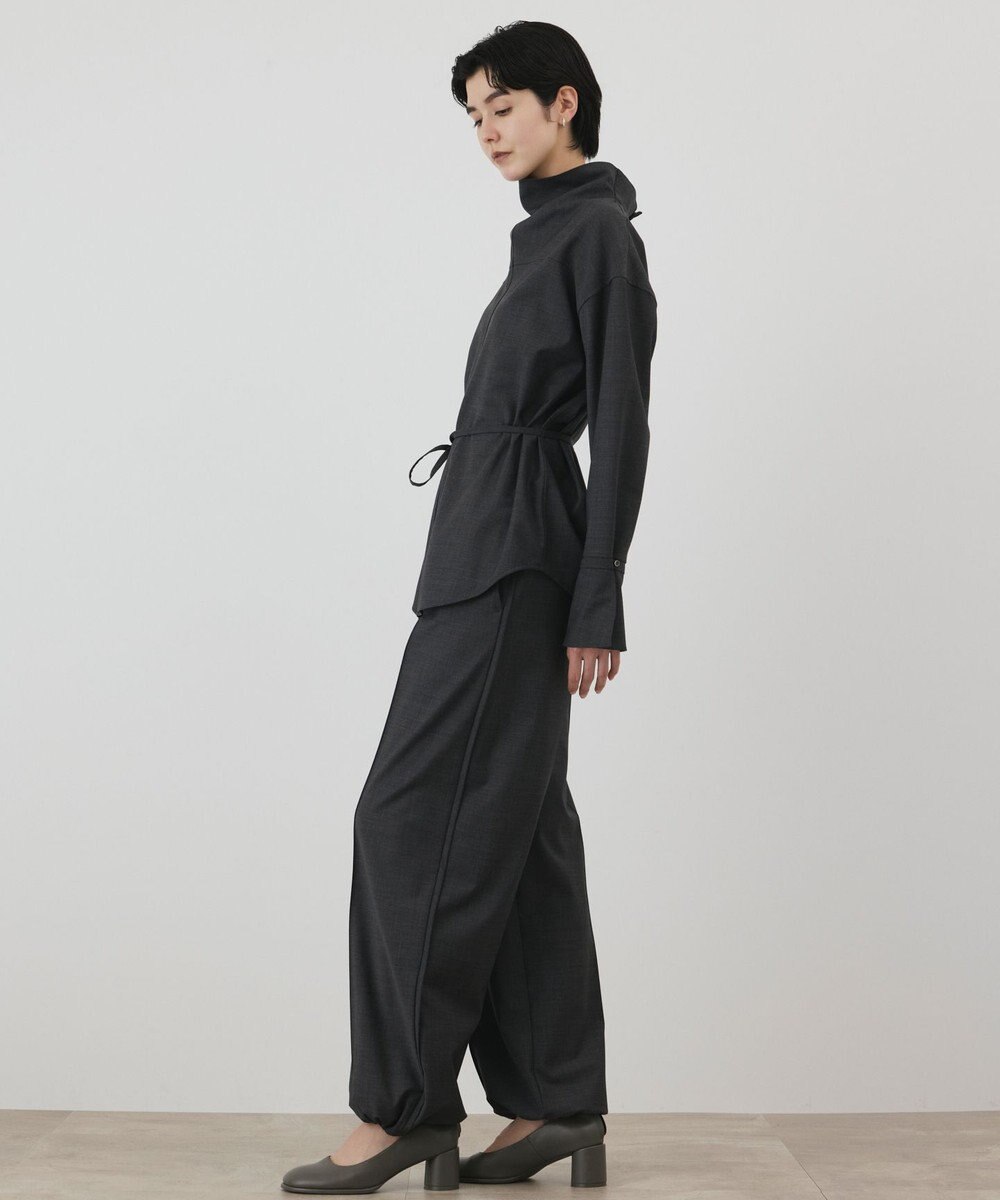 GRACE CONTINENTAL カウルネック2WAYシャツ 