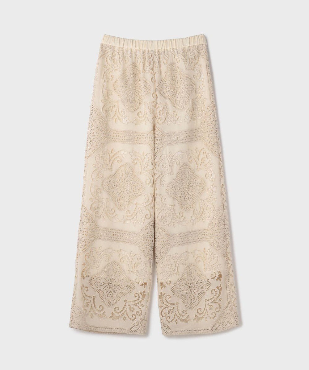 GRACE CONTINENTAL パネル刺繍パンツ 