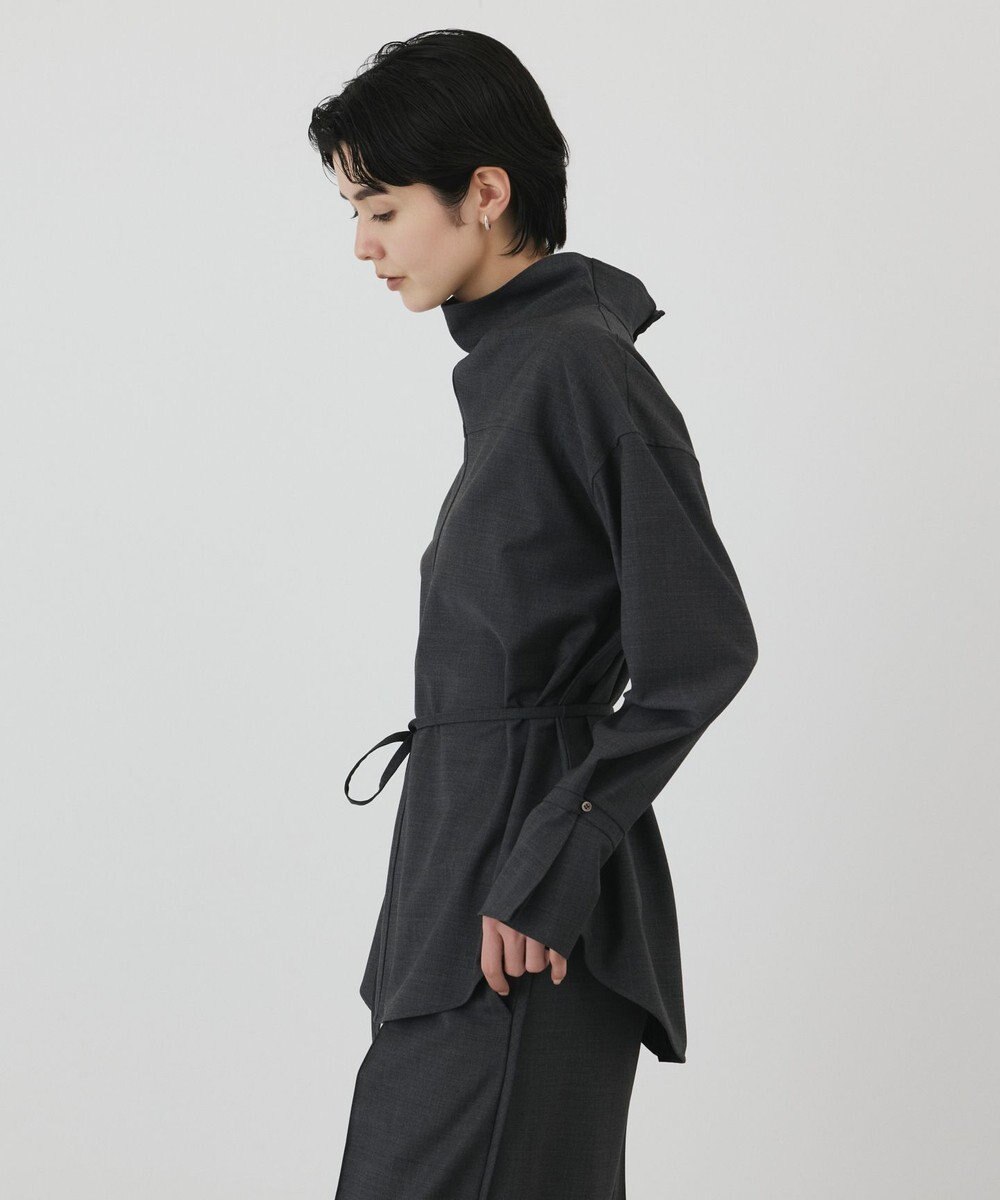 GRACE CONTINENTAL カウルネック2WAYシャツ 