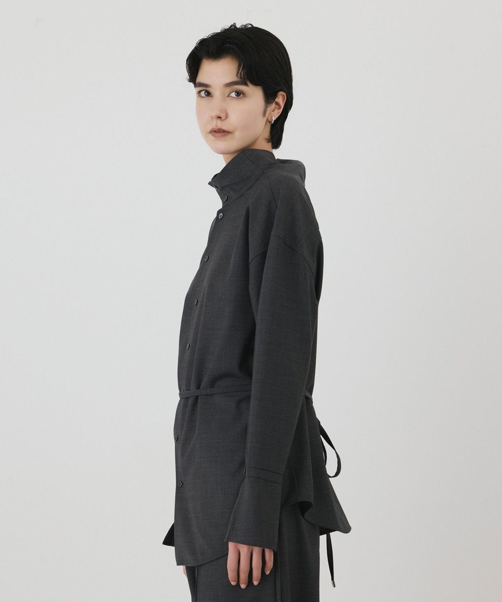 GRACE CONTINENTAL カウルネック2WAYシャツ 