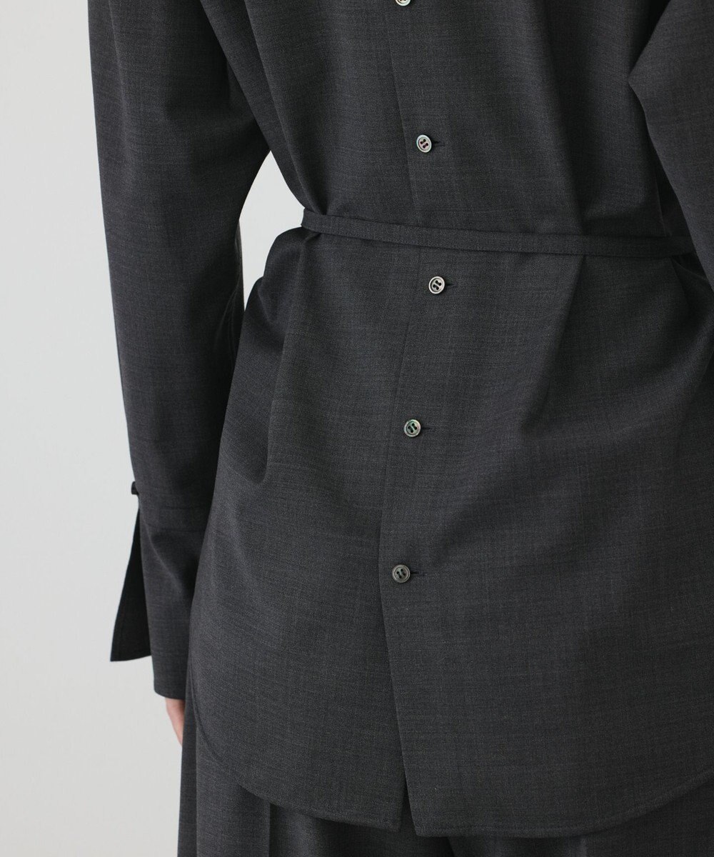 GRACE CONTINENTAL カウルネック2WAYシャツ 