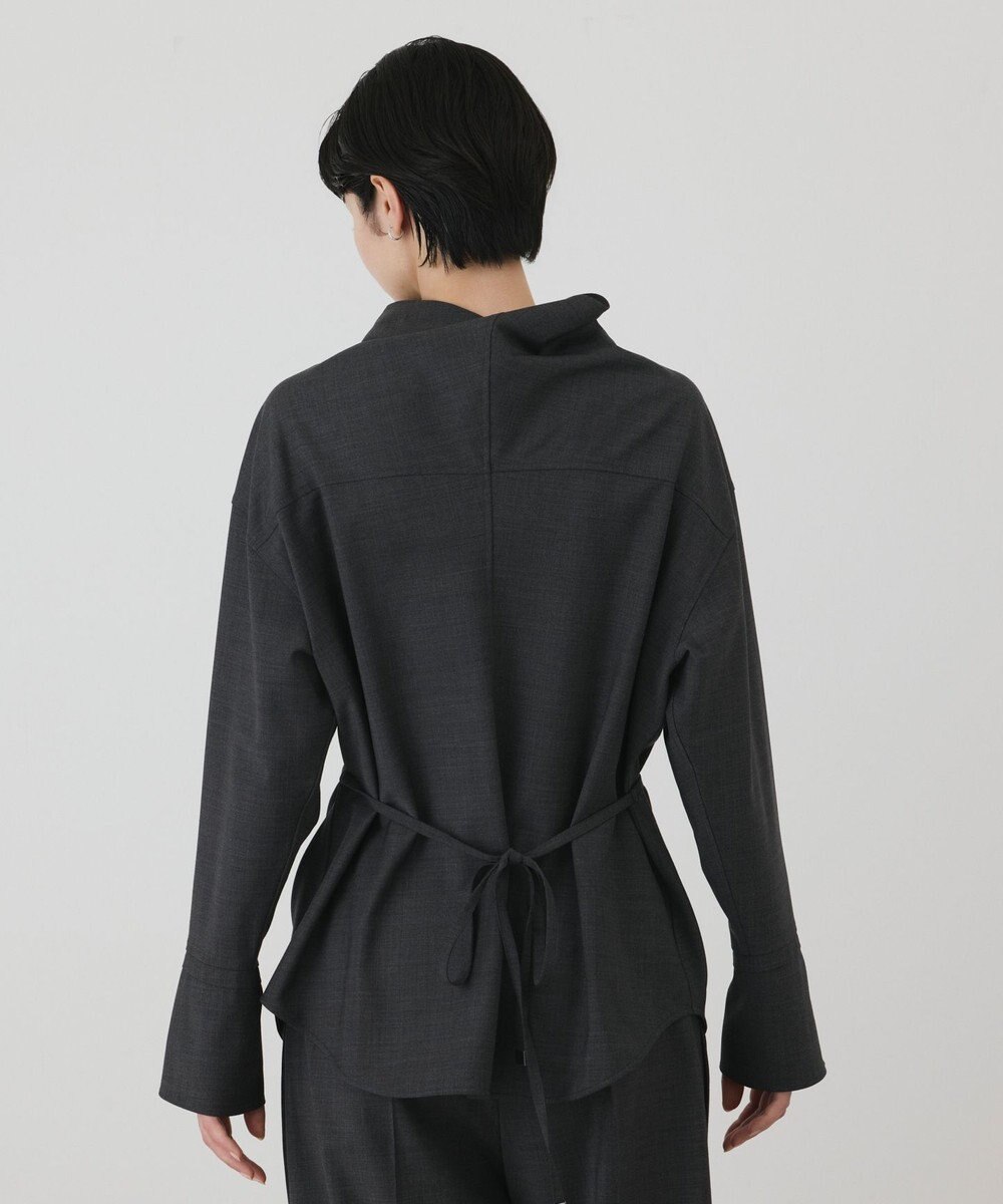 GRACE CONTINENTAL カウルネック2WAYシャツ 