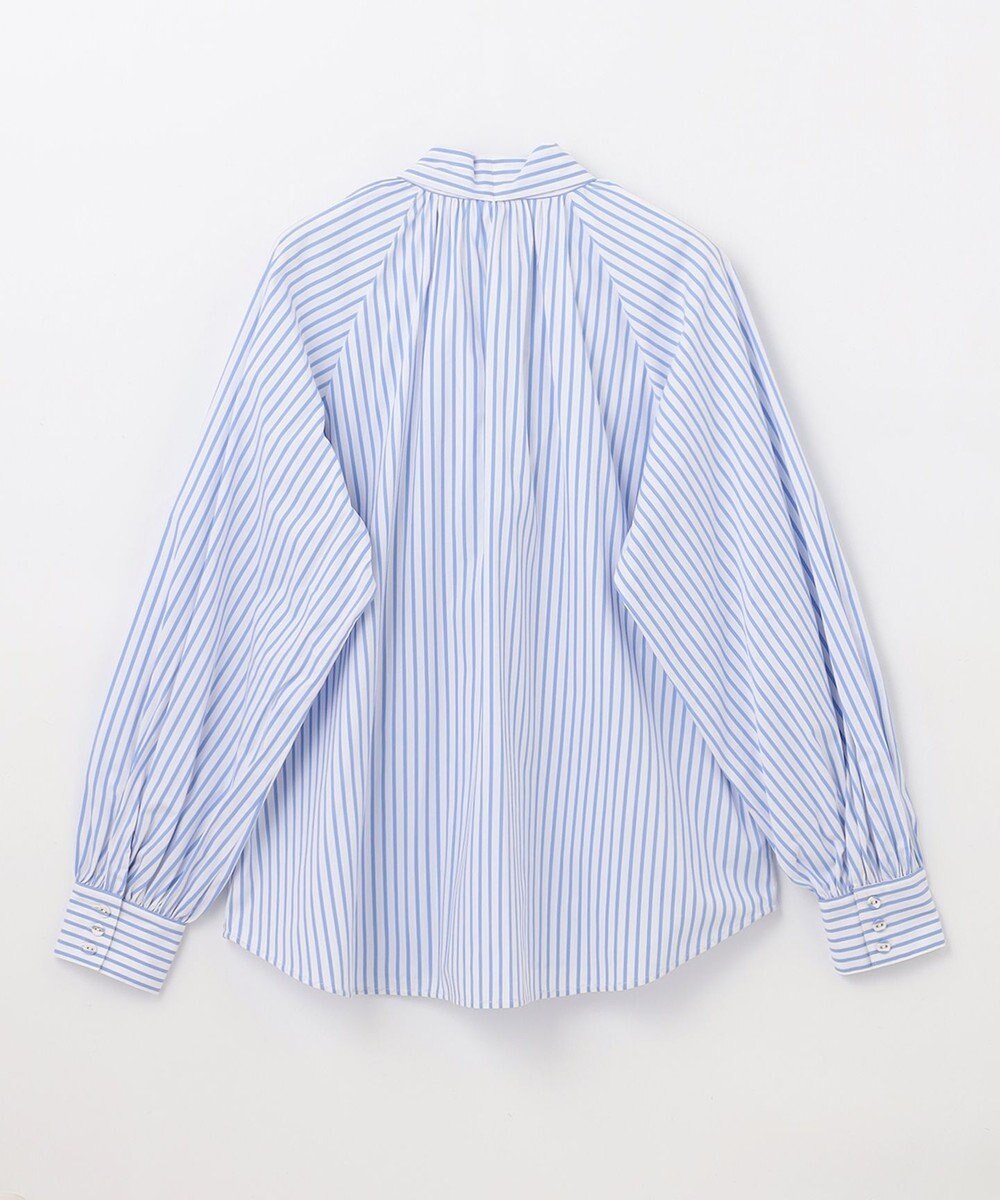 GRACE CONTINENTAL ボウタイギャザートップ 