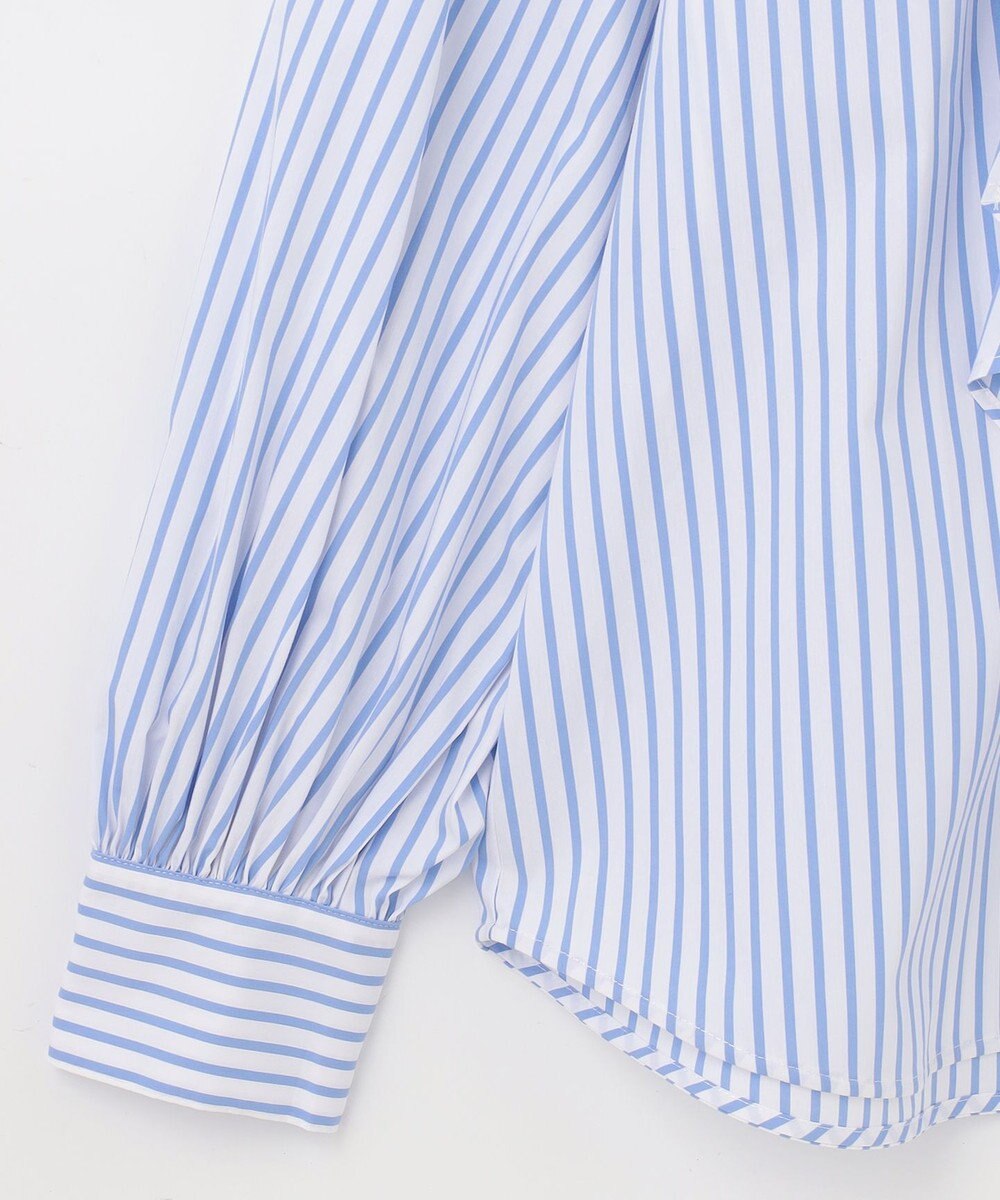 GRACE CONTINENTAL ボウタイギャザートップ 