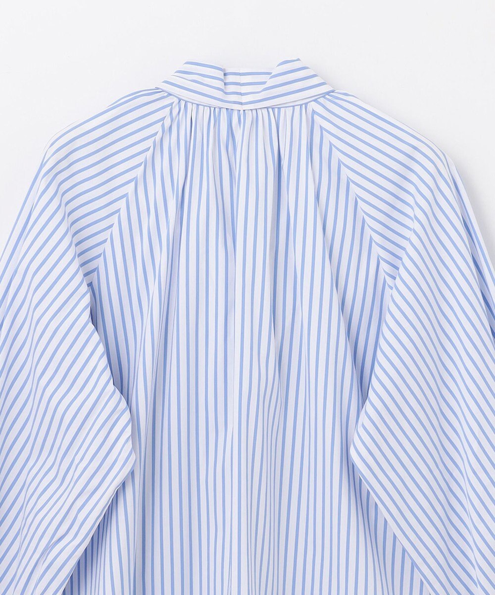 GRACE CONTINENTAL ボウタイギャザートップ 