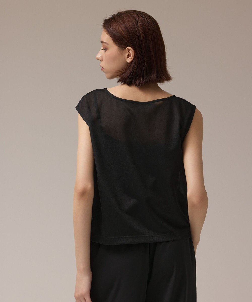 GRACE CONTINENTAL オーガンドレープトップ 