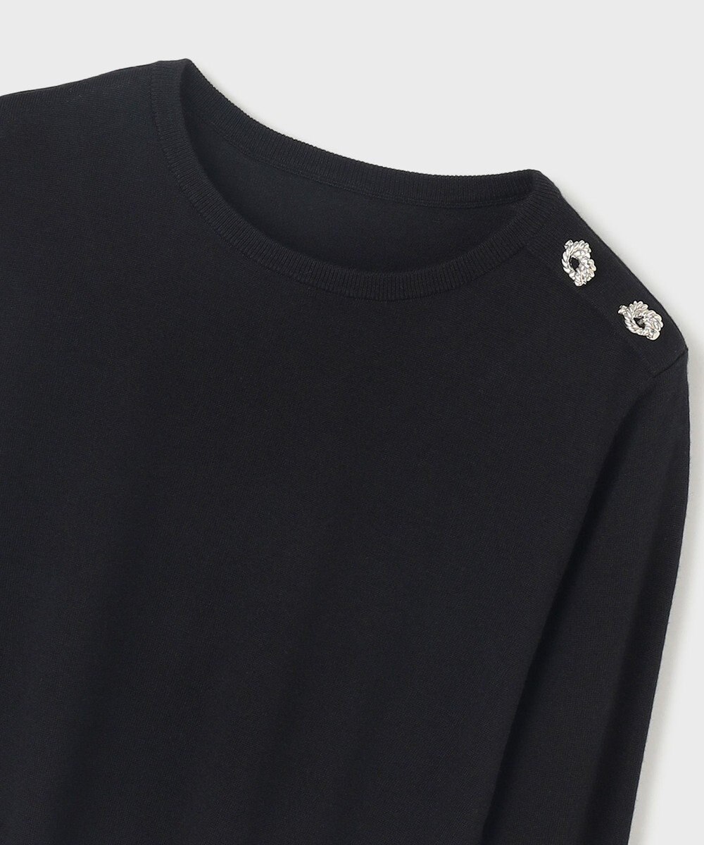 GRACE CONTINENTAL クルーニットトップ 