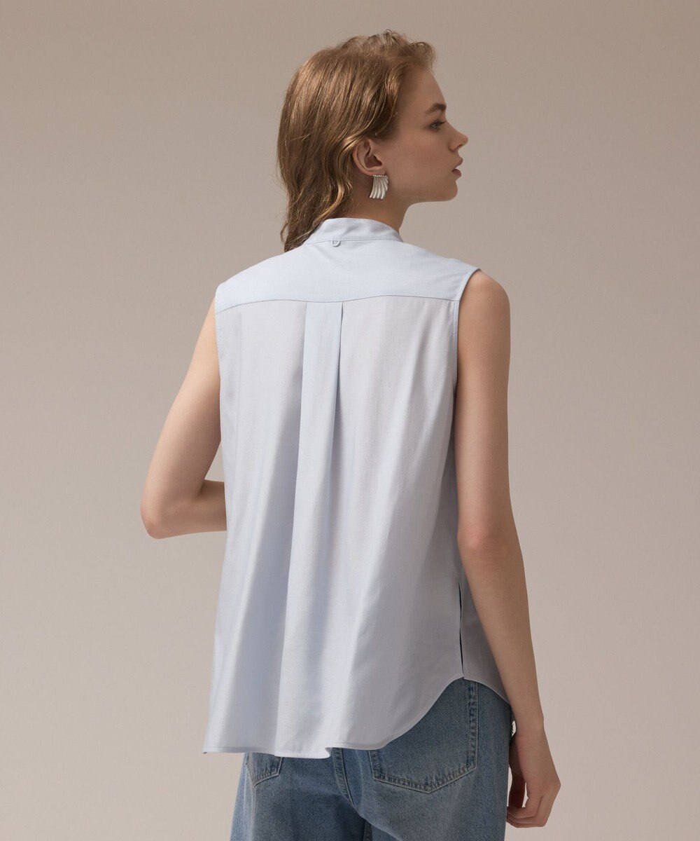 GRACE CONTINENTAL マルチフリルノースリーブブラウス 