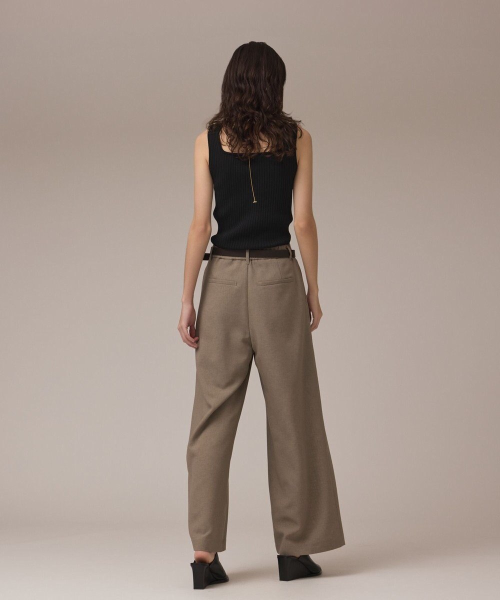 GRACE CONTINENTAL カラミタックワイドパンツ 