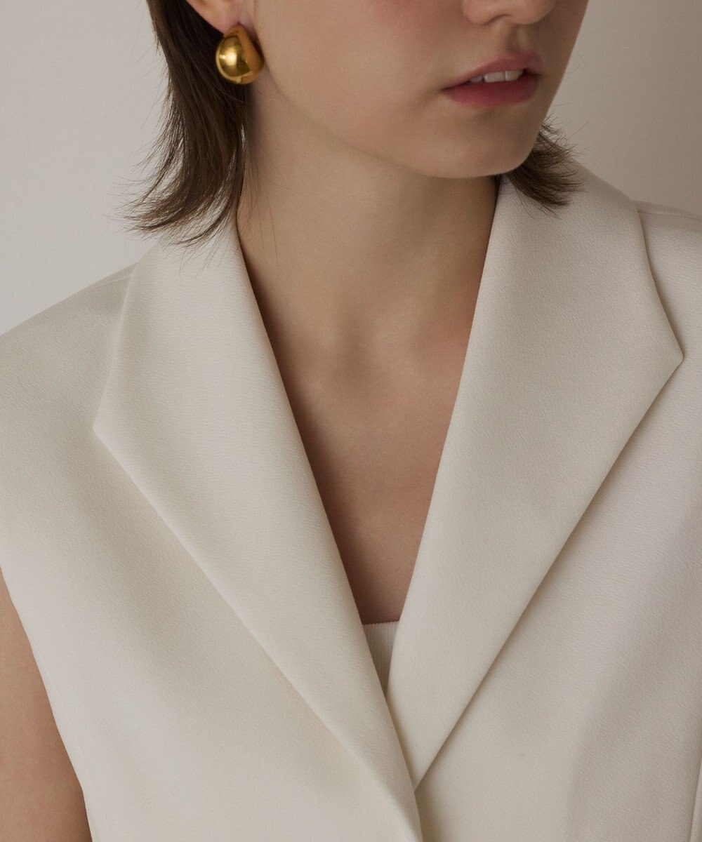 GRACE CONTINENTAL トリアセジャージジレ 