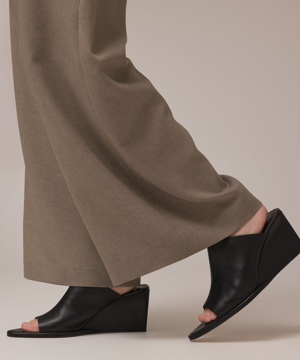 GRACE CONTINENTAL カラミタックワイドパンツ 