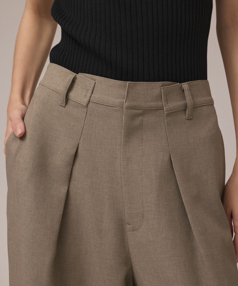 GRACE CONTINENTAL カラミタックワイドパンツ 