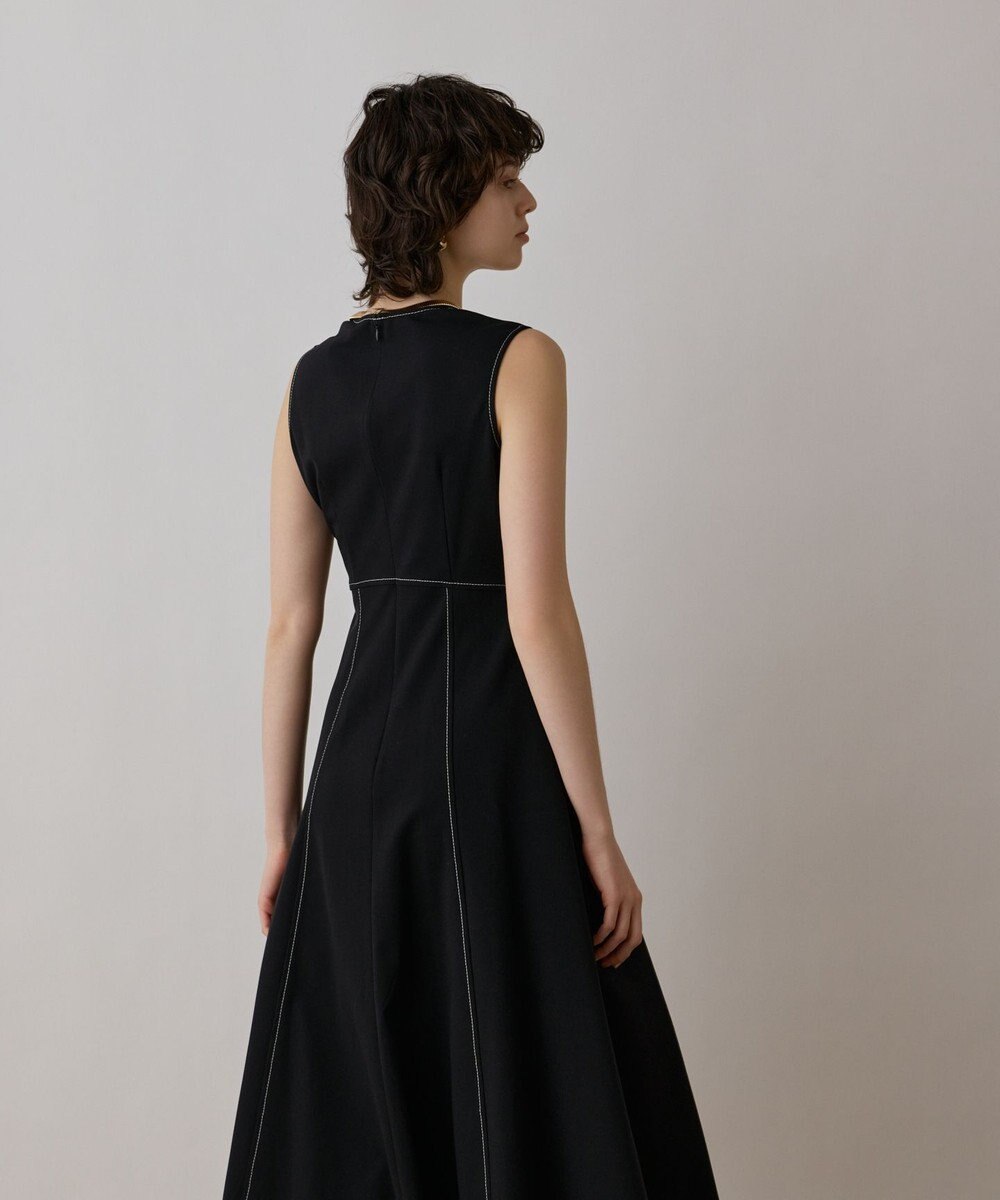 GRACE CONTINENTAL ステッチカットワンピース