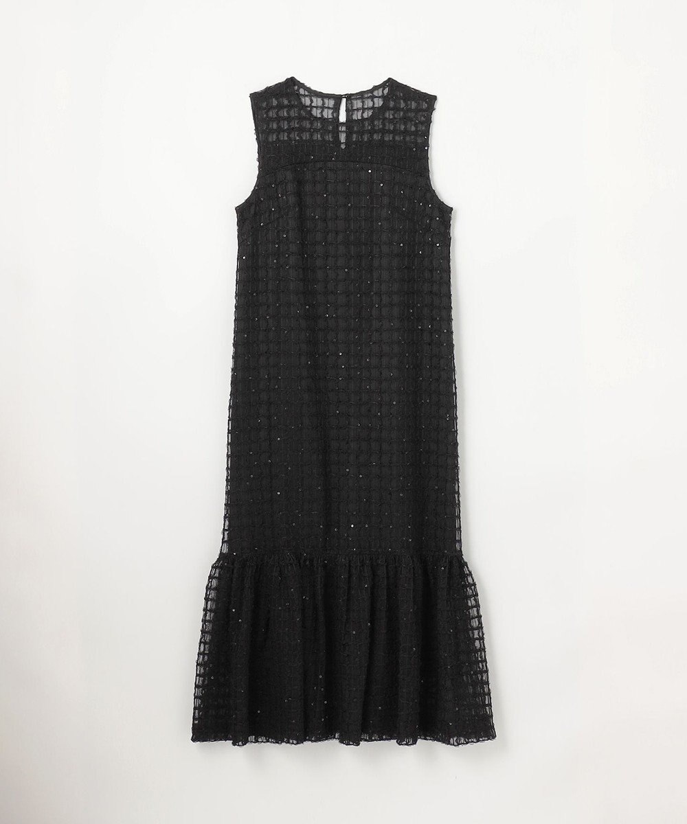 GRACE CONTINENTAL チュールチェックワンピース 