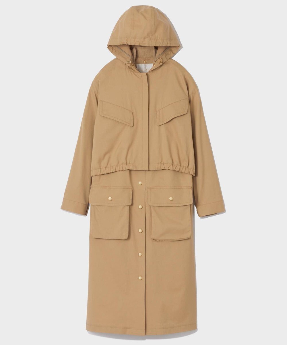 GRACE CONTINENTAL ミリタリー3WAYコート