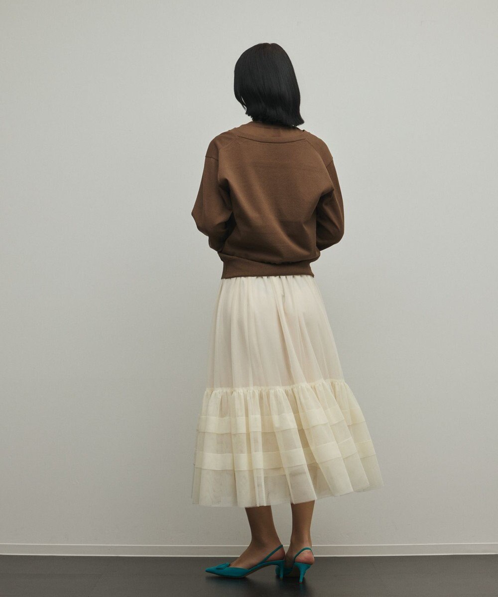 GRACE CONTINENTAL レイヤードニットトップ 