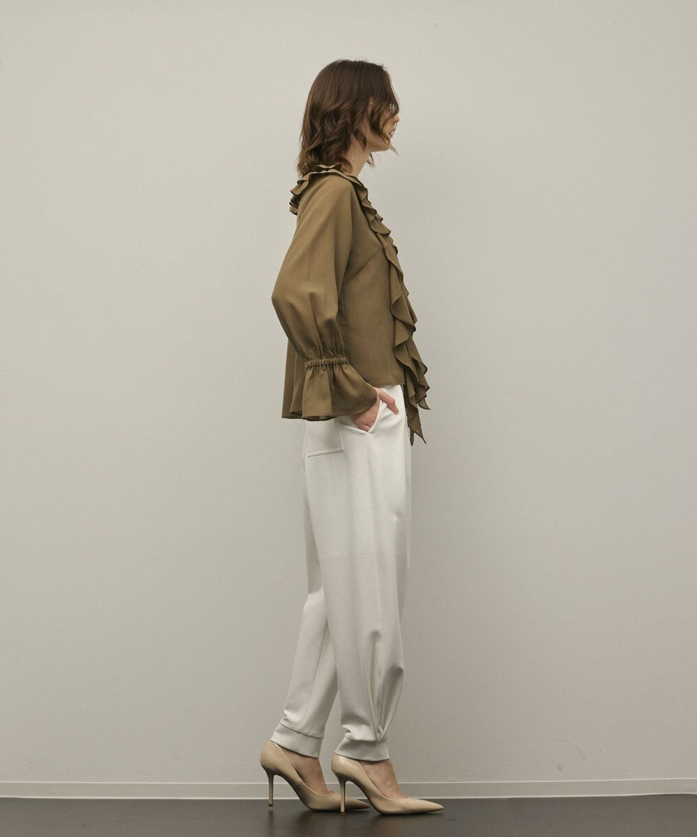 GRACE CONTINENTAL フリルブラウス 