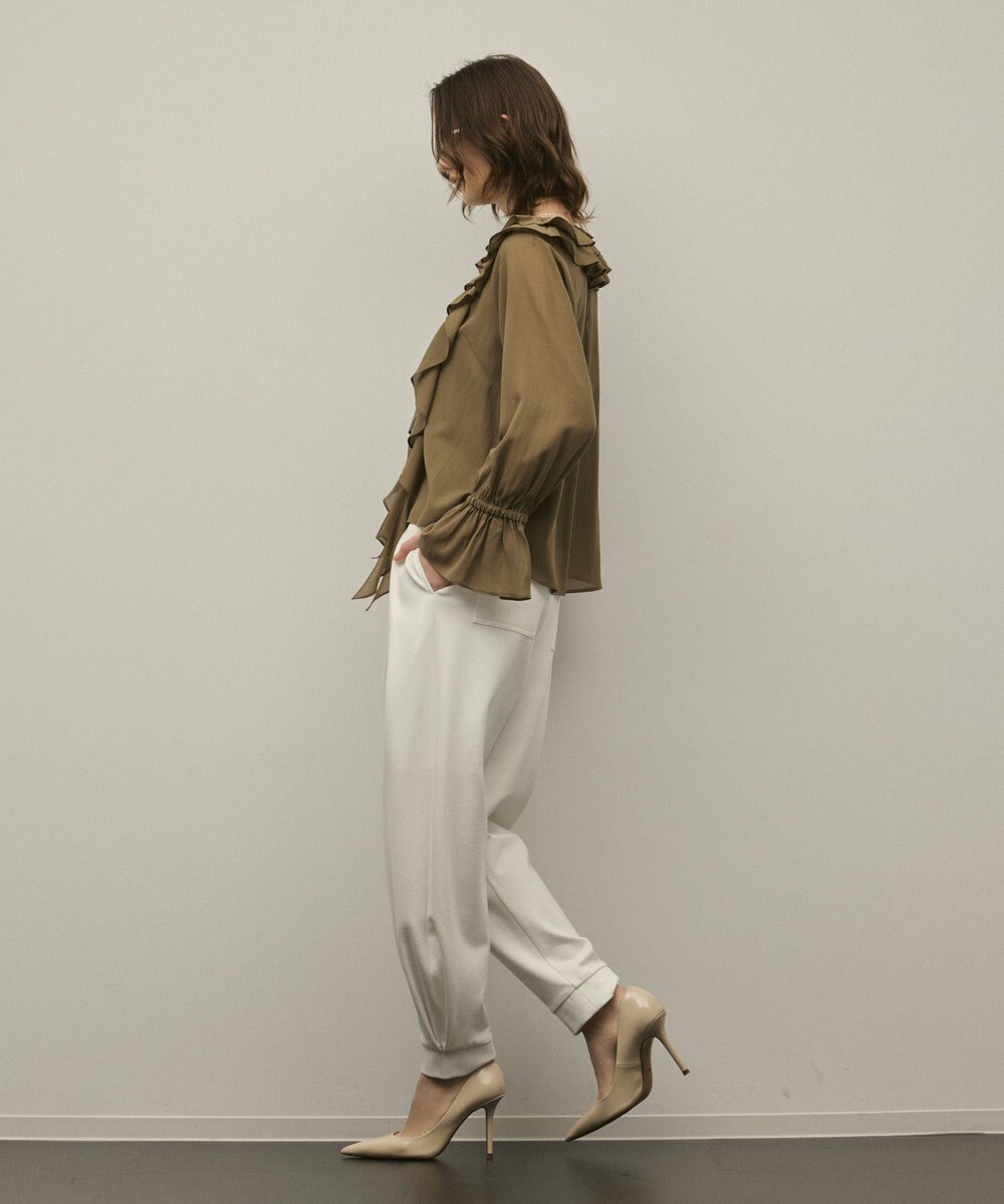 GRACE CONTINENTAL フリルブラウス 