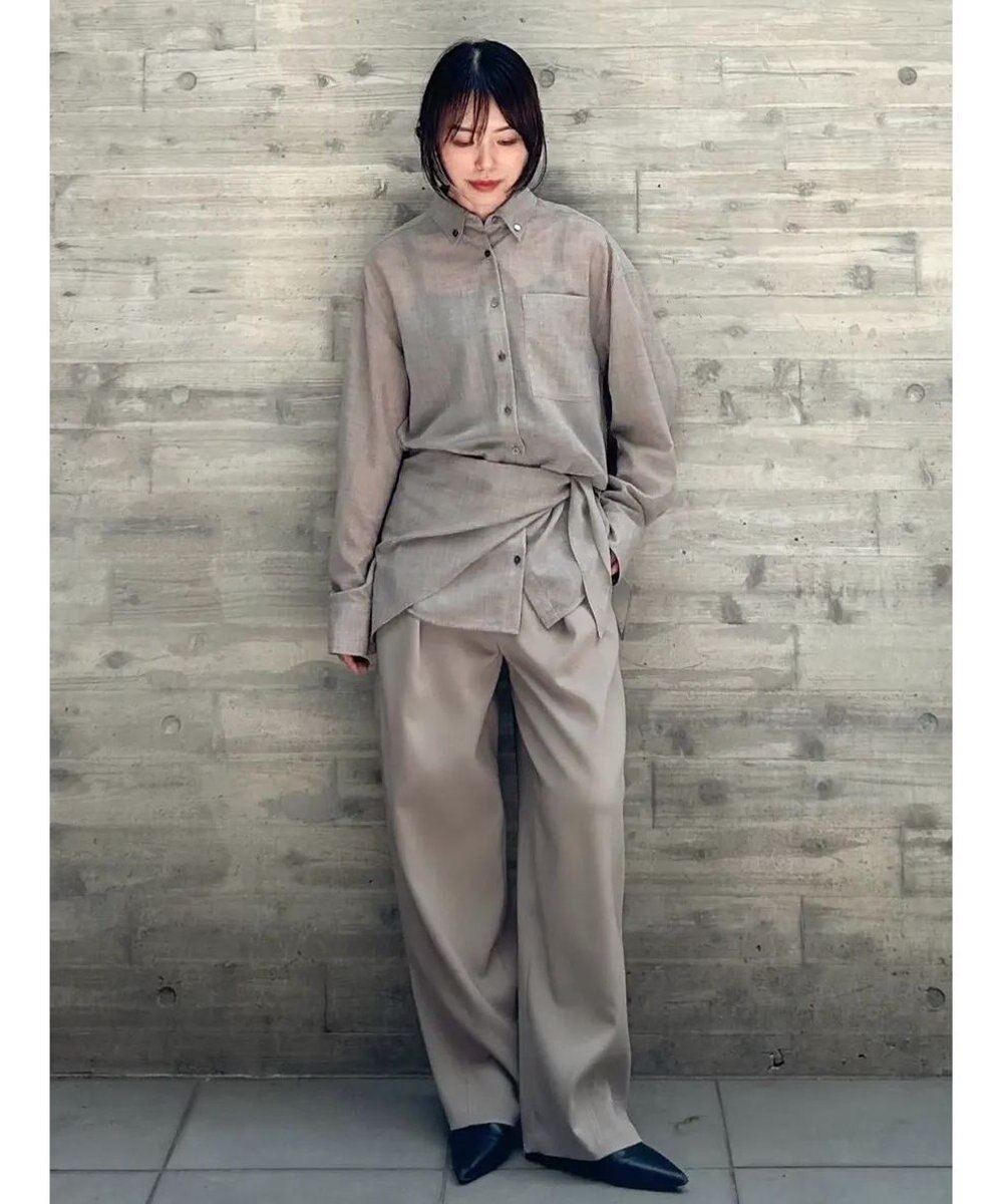 GRACE CONTINENTAL ストール付シャツ 