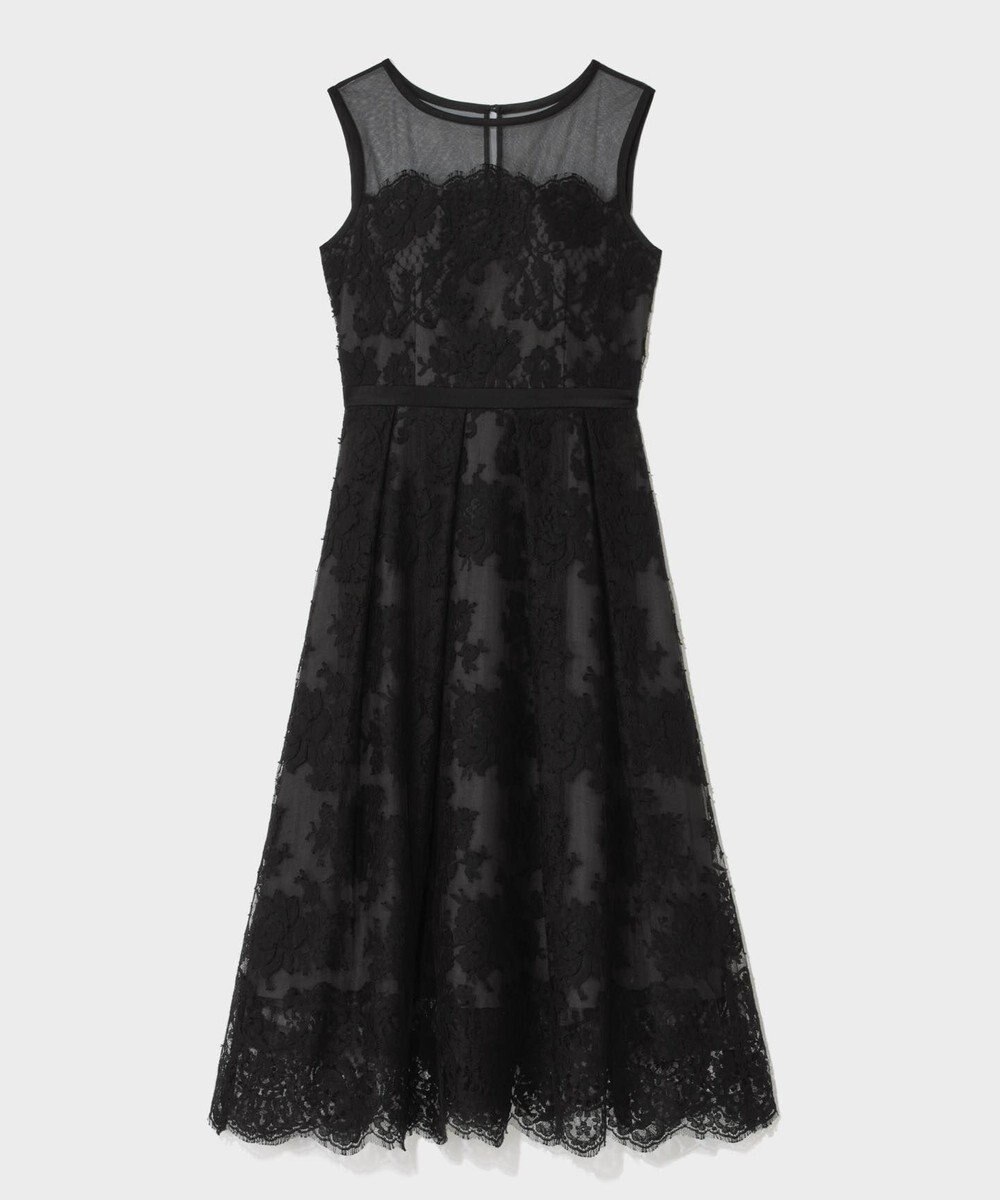 GRACE CONTINENTAL リバーレースドレス