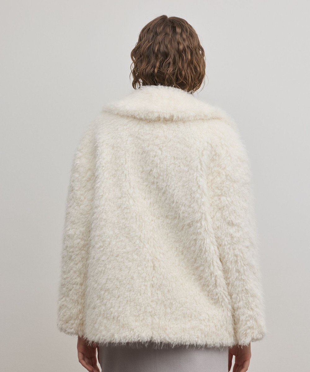 GRACE CONTINENTAL フェイクファーPコート 