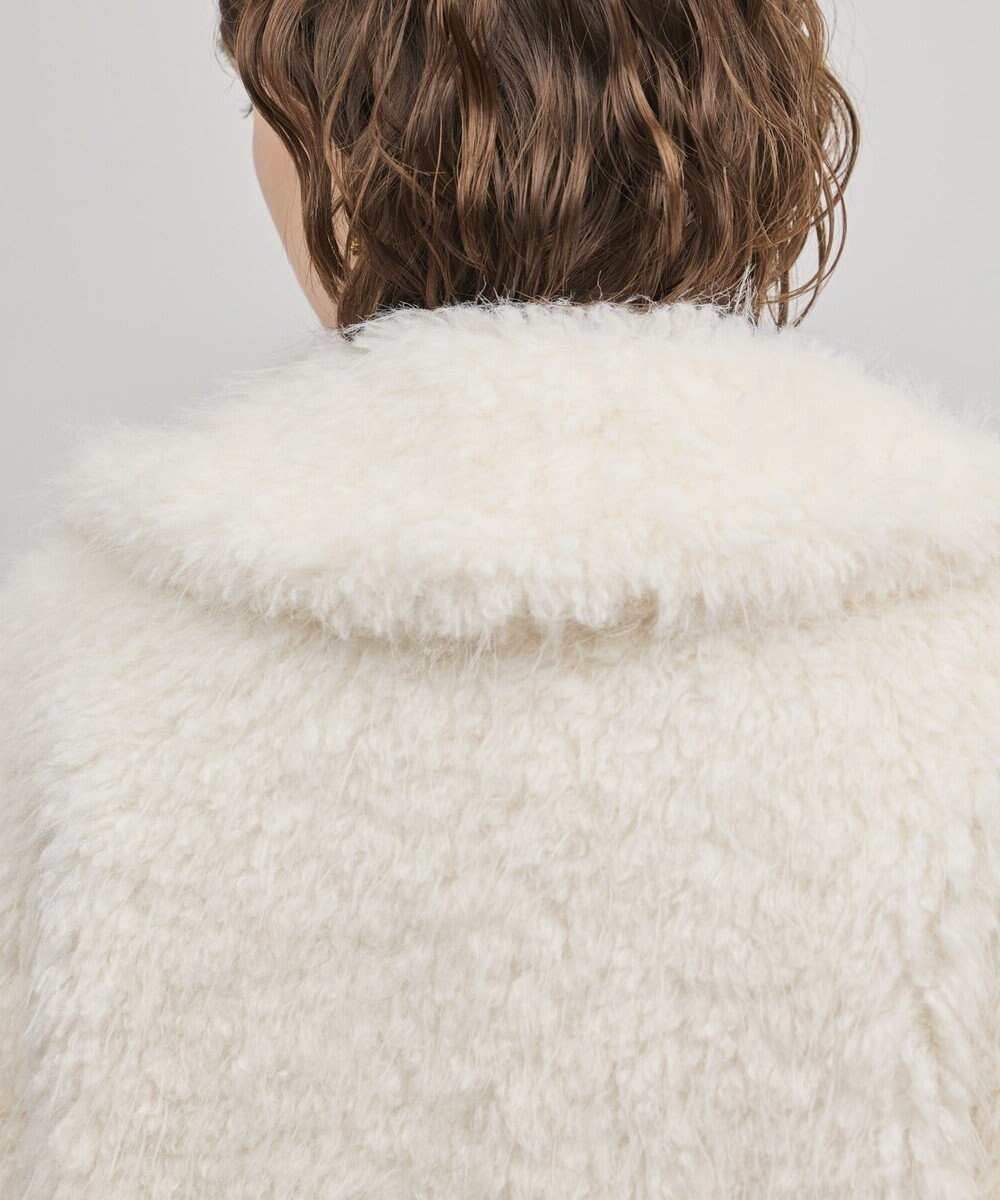 GRACE CONTINENTAL フェイクファーPコート 