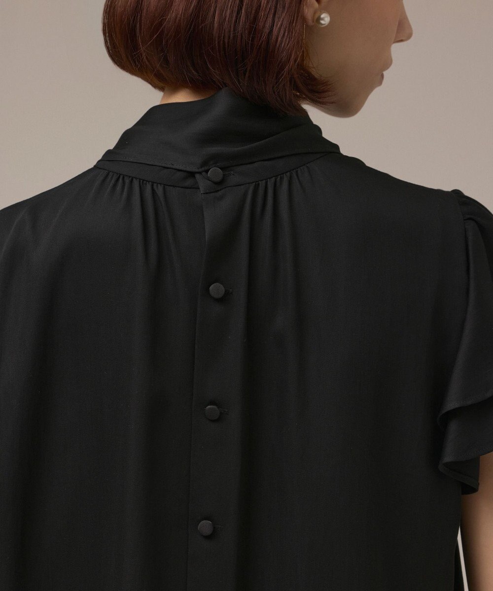 GRACE CONTINENTAL フリルボウタイブラウス 