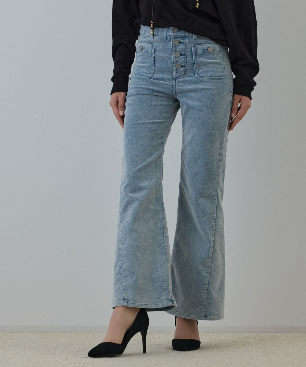 GRACE CONTINENTAL コーデュロイフレアパンツ 