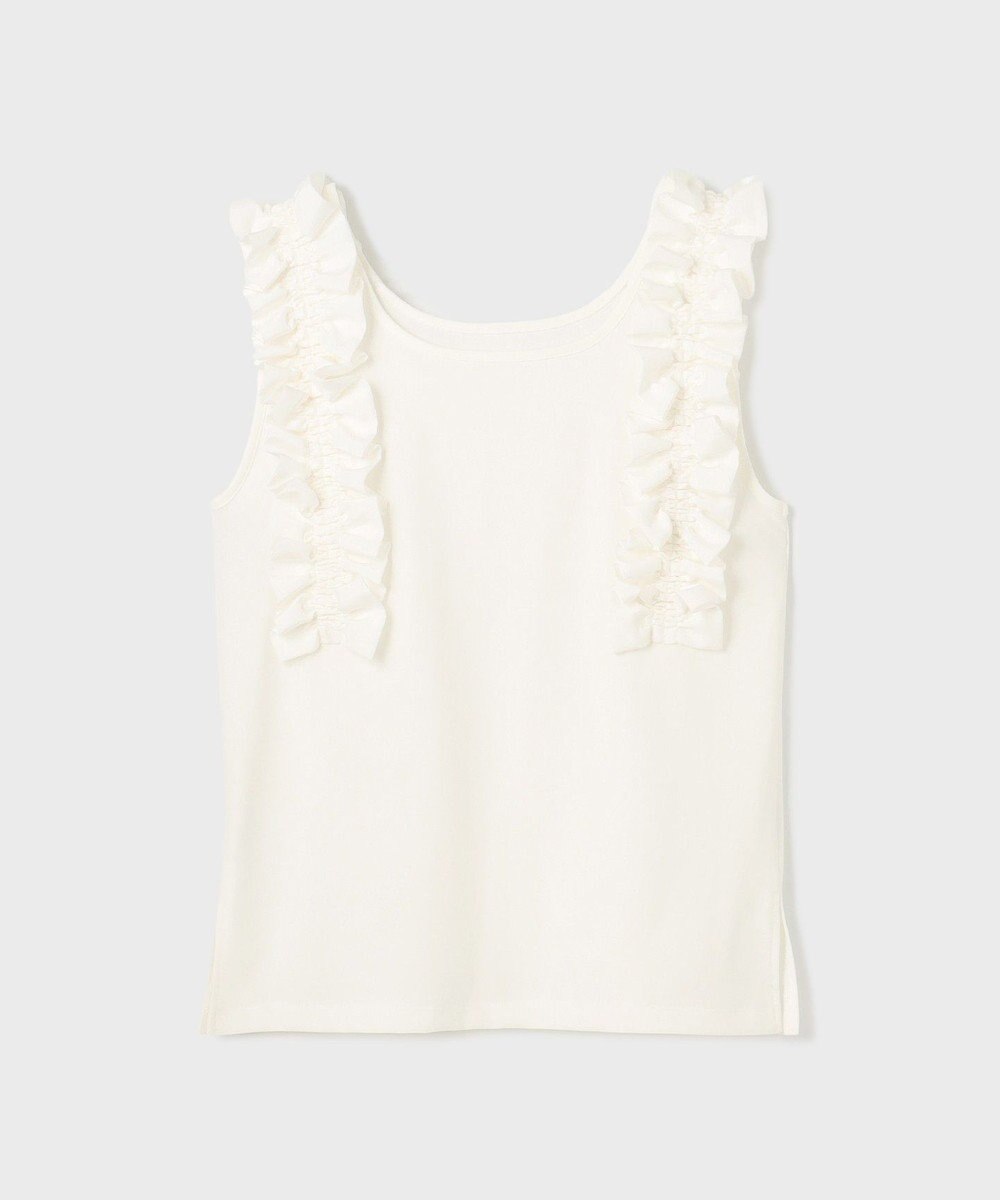 GRACE CONTINENTAL フリルカットトップ