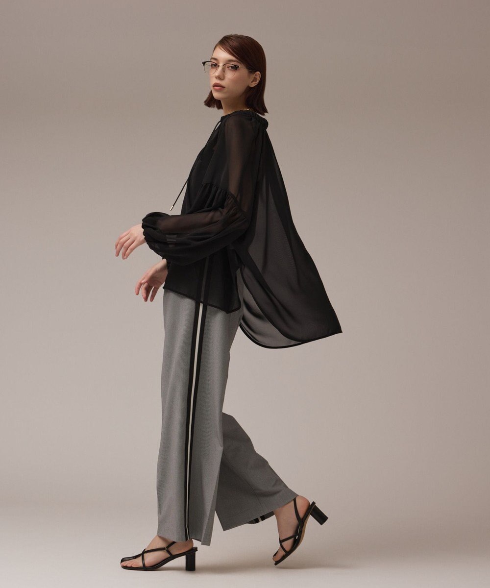 GRACE CONTINENTAL サイドラインパンツ 