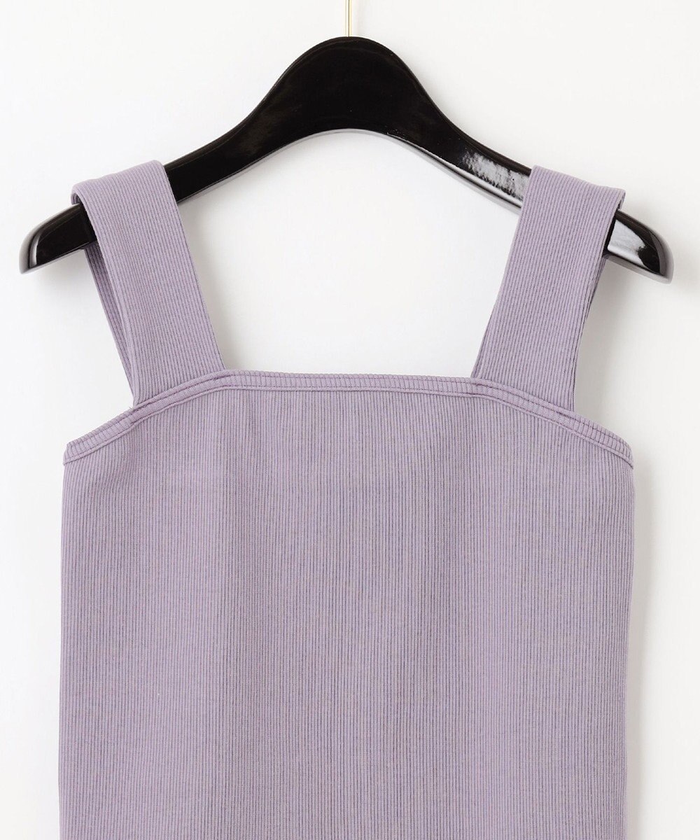 GRACE CONTINENTAL テレコノースリーブトップ