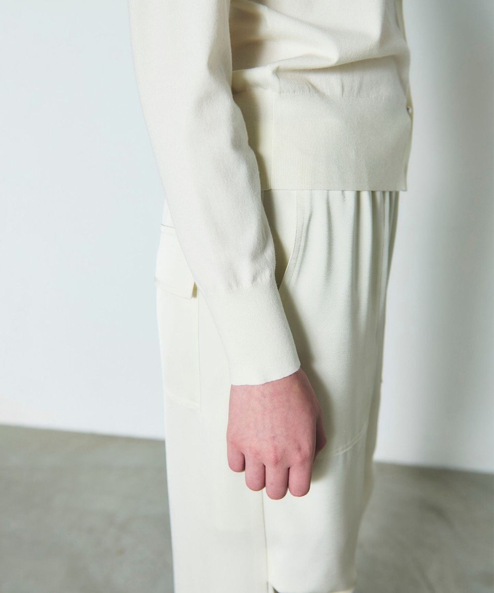 GRACE CONTINENTAL クルーニットカーディガン 