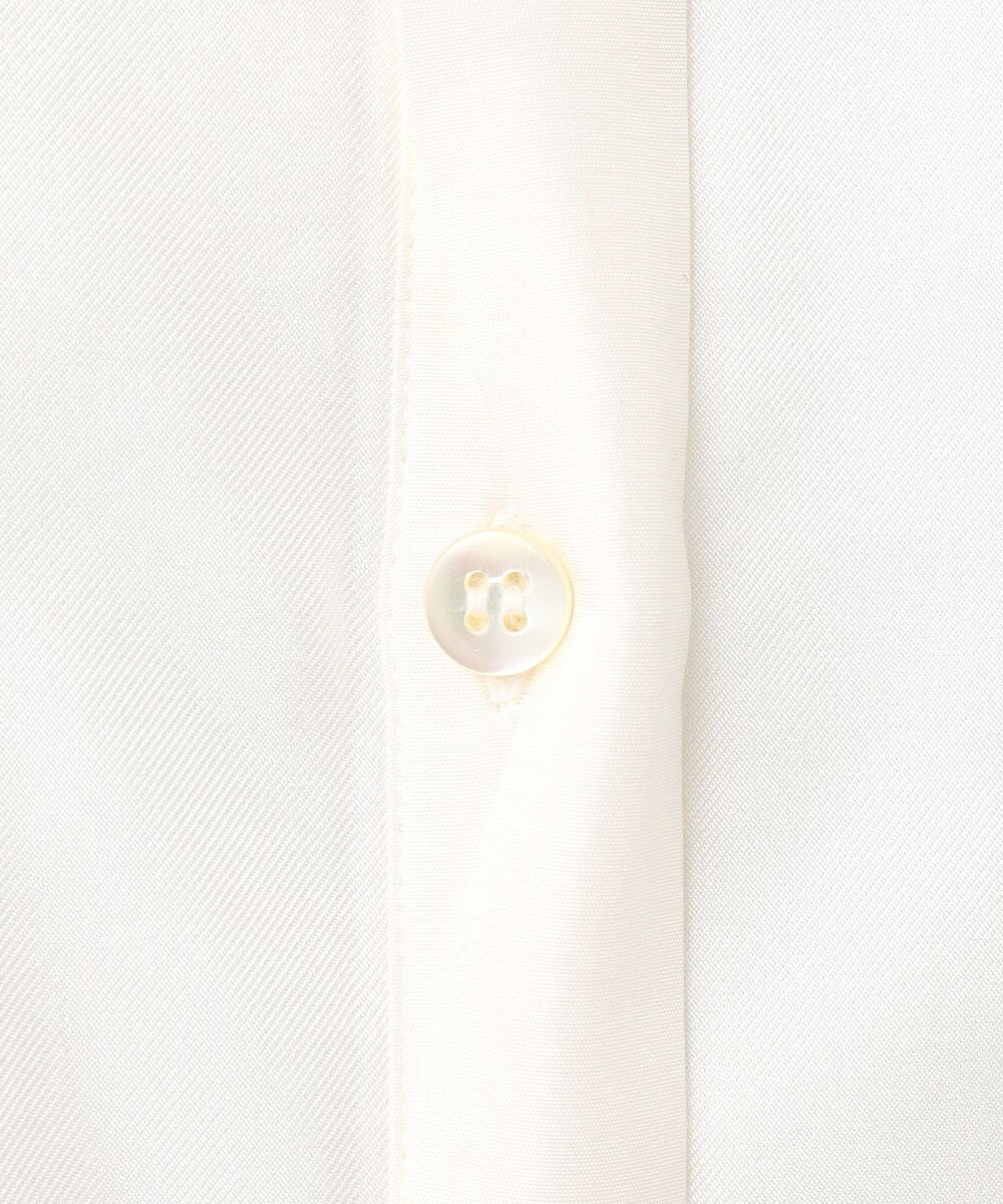 GRACE CONTINENTAL シルクコンビドレスシャツ 