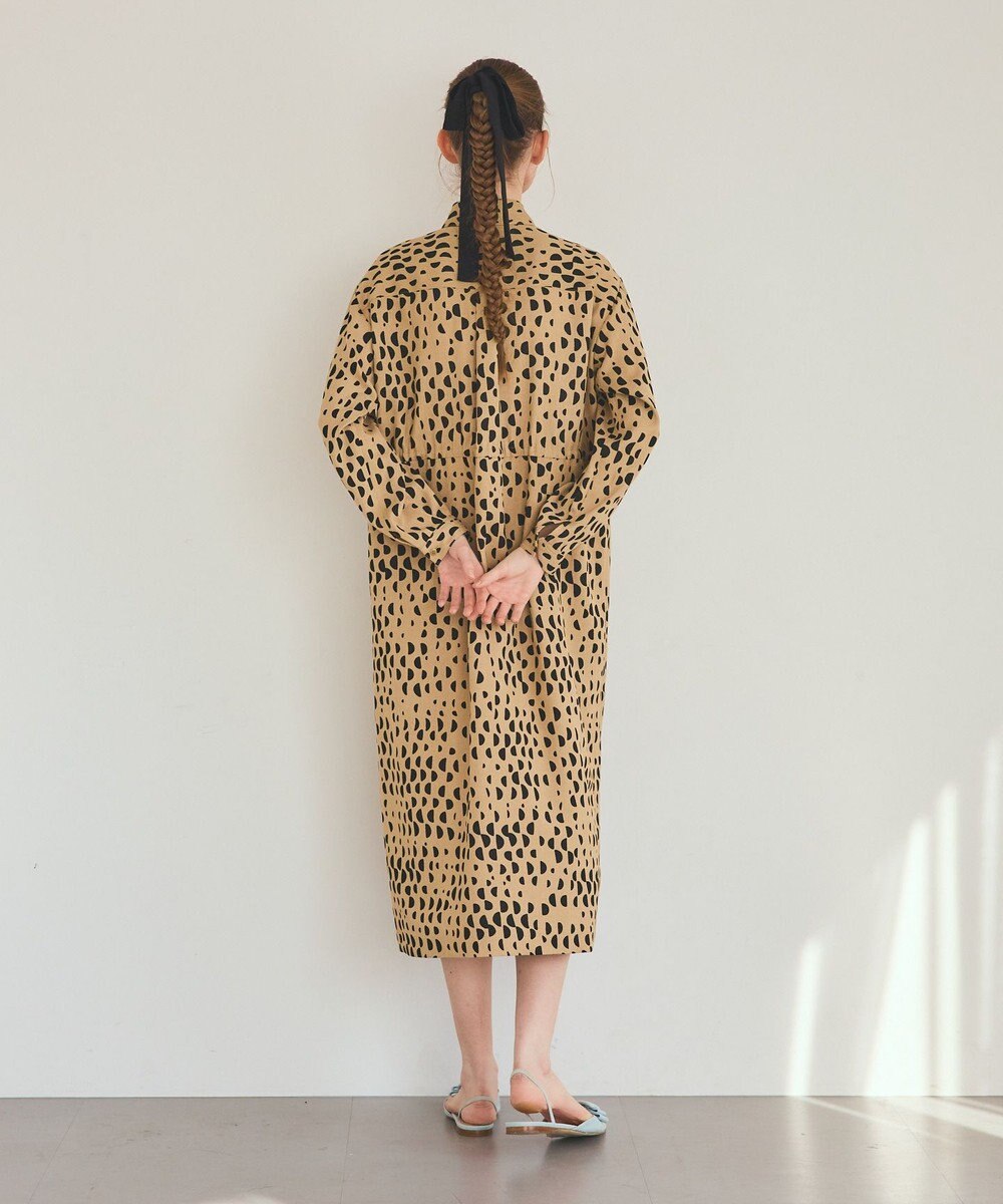 GRACE CONTINENTAL ハーフドットミリタリーワンピース 