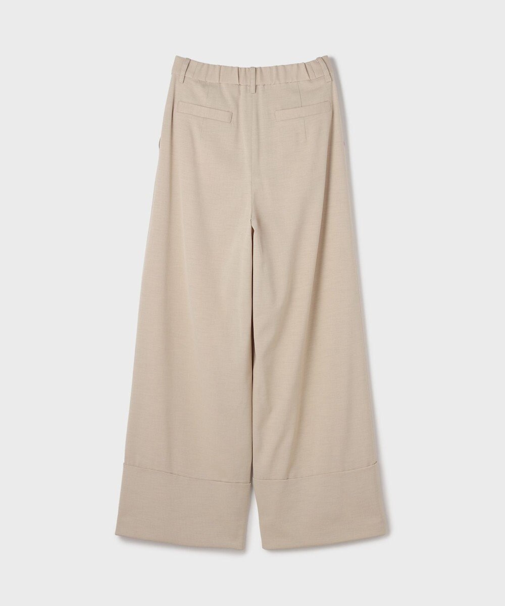 GRACE CONTINENTAL ロールアップワイドパンツ 