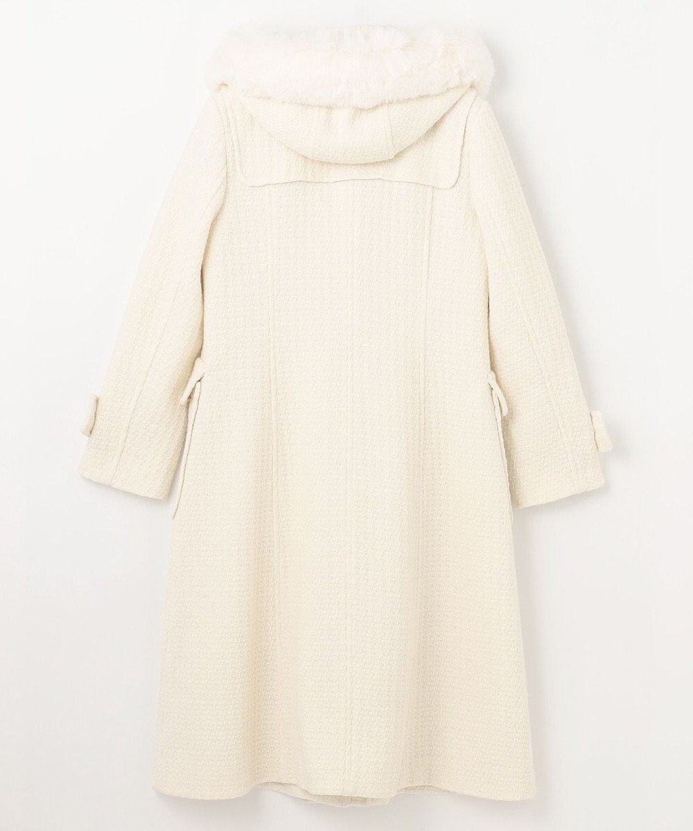 GRACE CONTINENTAL ファーフードダッフルコート 