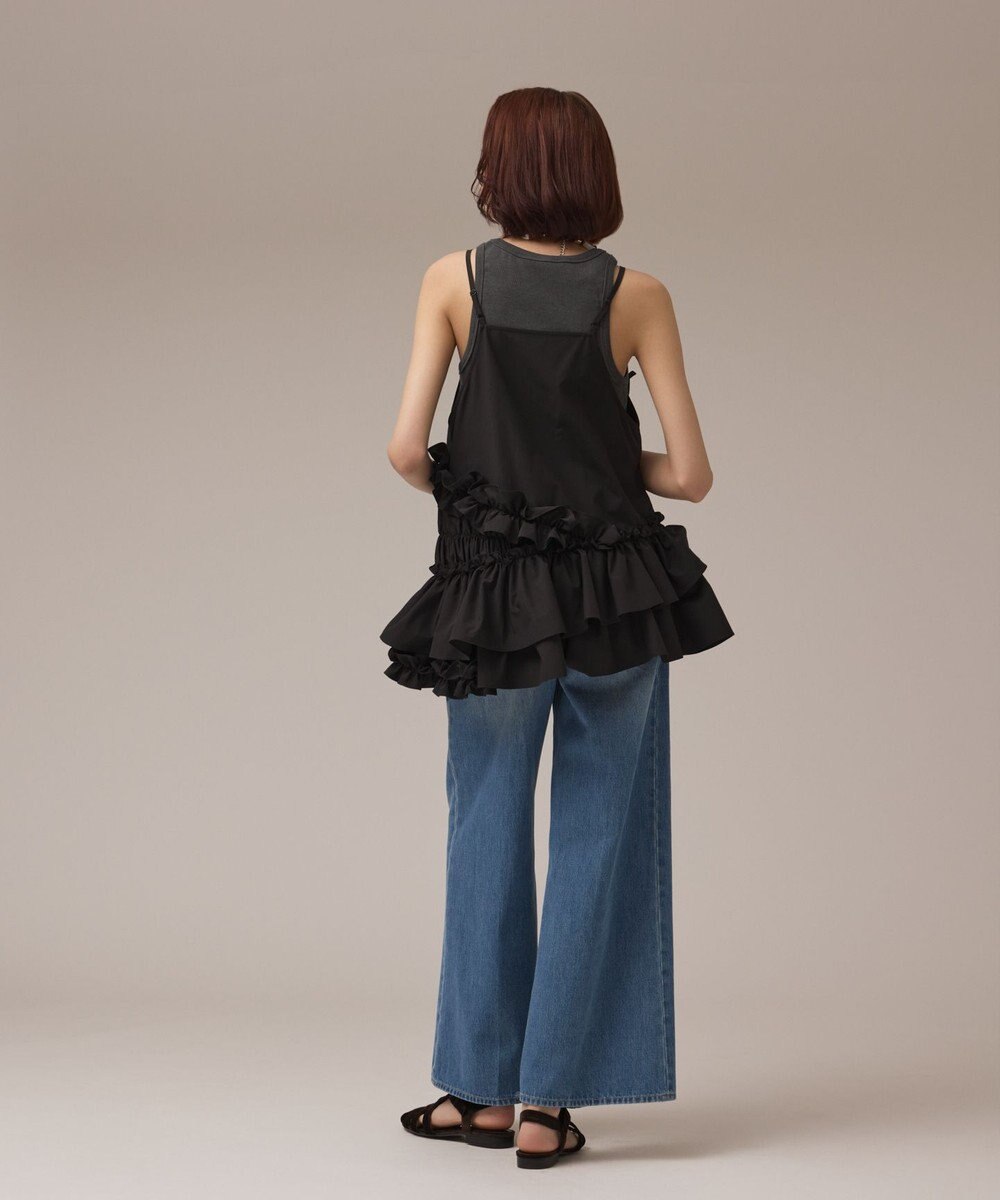 GRACE CONTINENTAL フリルキャミソール 