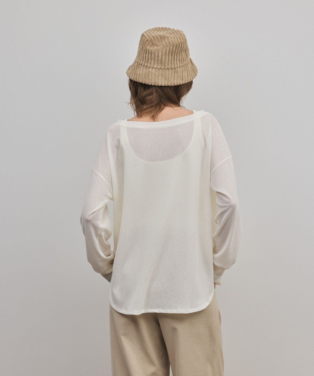 GRACE CONTINENTAL シアーワッフルカットトップ 