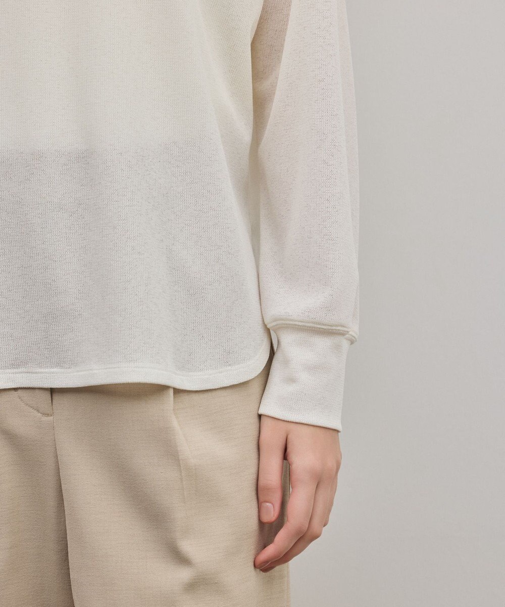 GRACE CONTINENTAL シアーワッフルカットトップ 