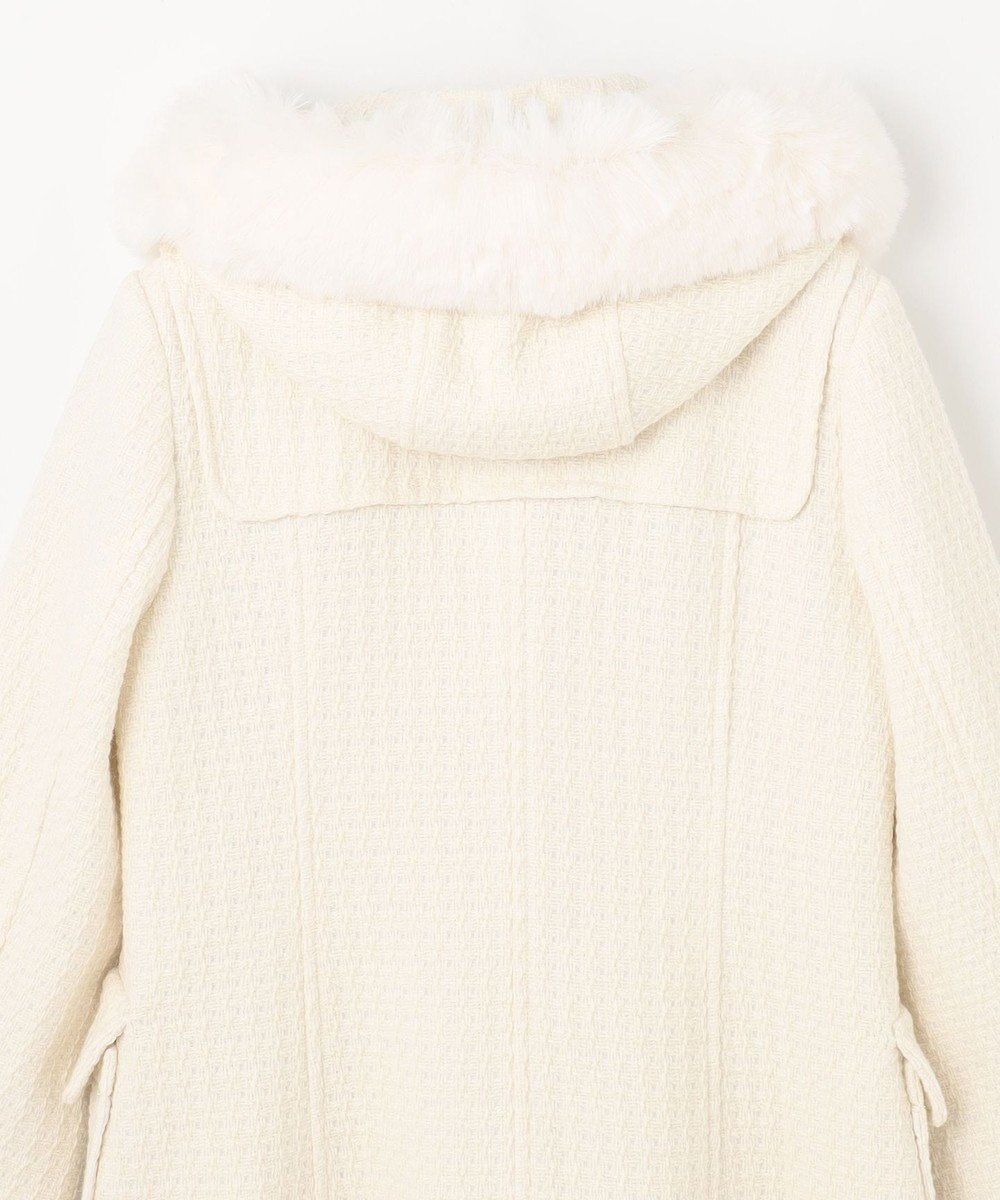 GRACE CONTINENTAL ファーフードダッフルコート 