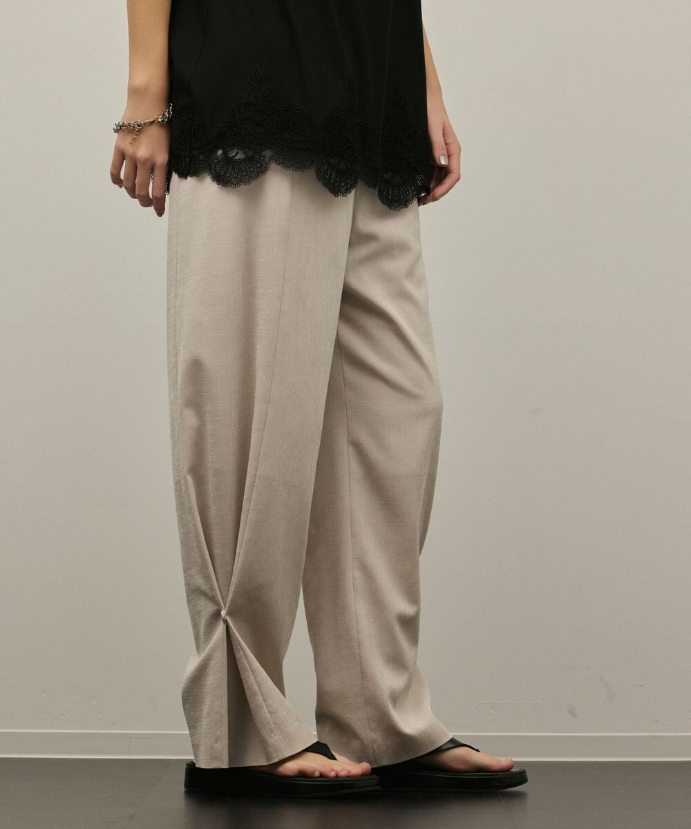 GRACE CONTINENTAL トリアセサイドラインパンツ 