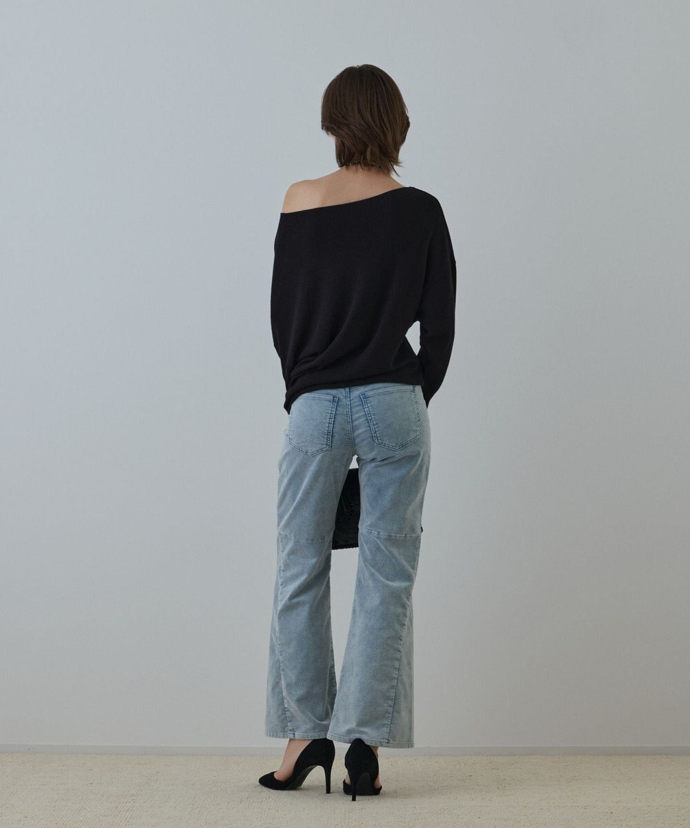 GRACE CONTINENTAL コーデュロイフレアパンツ 