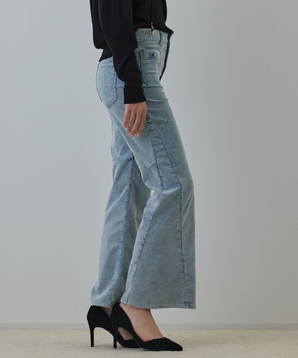GRACE CONTINENTAL コーデュロイフレアパンツ 