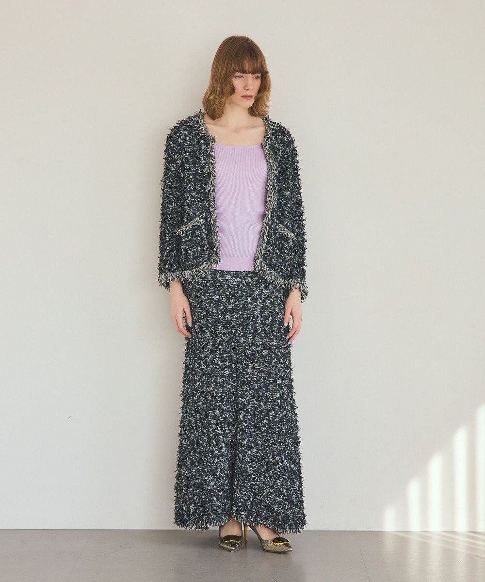 GRACE CONTINENTAL 綿カシミヤインナートップ 