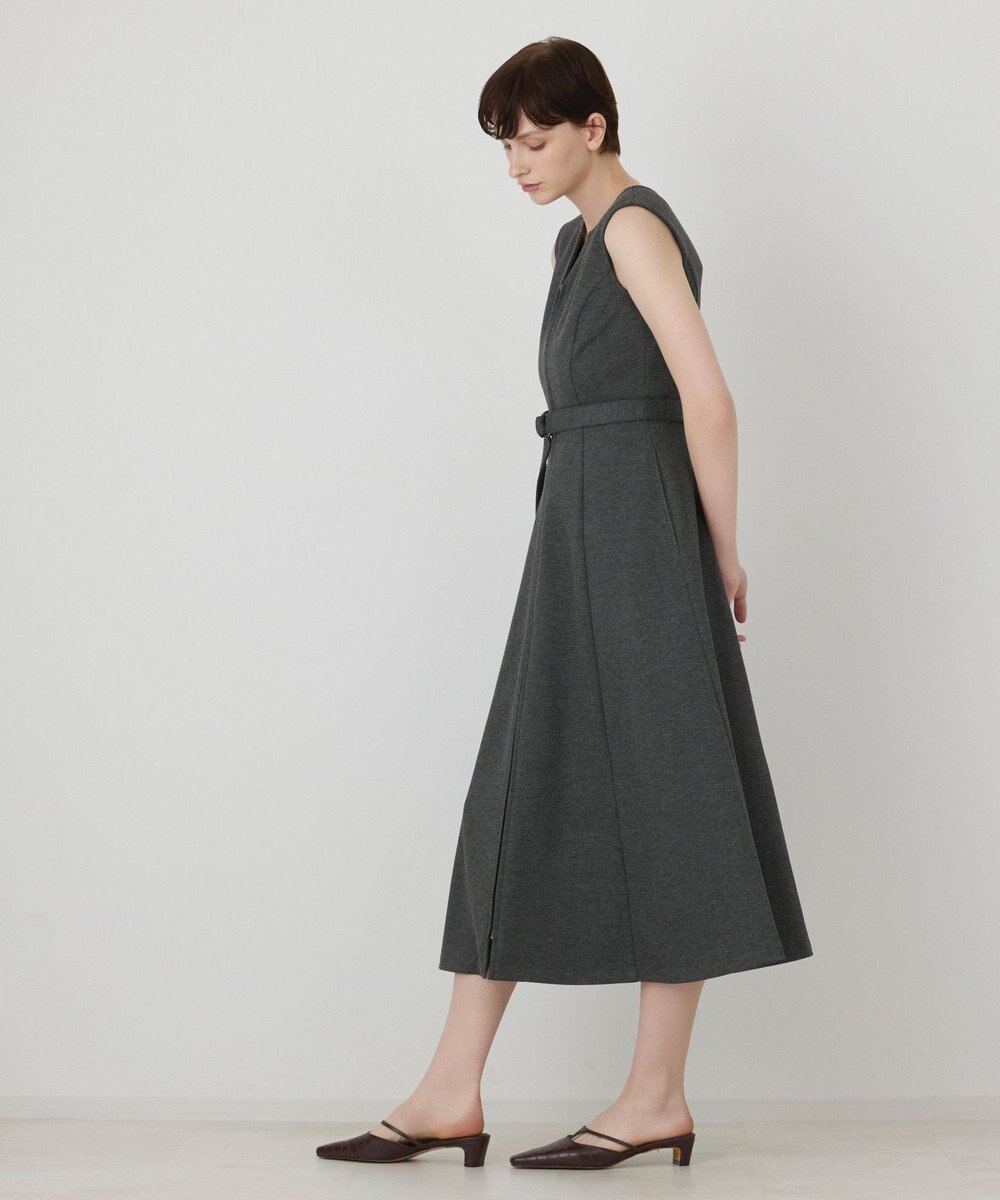 GRACE CONTINENTAL フレア切替カットワンピース 
