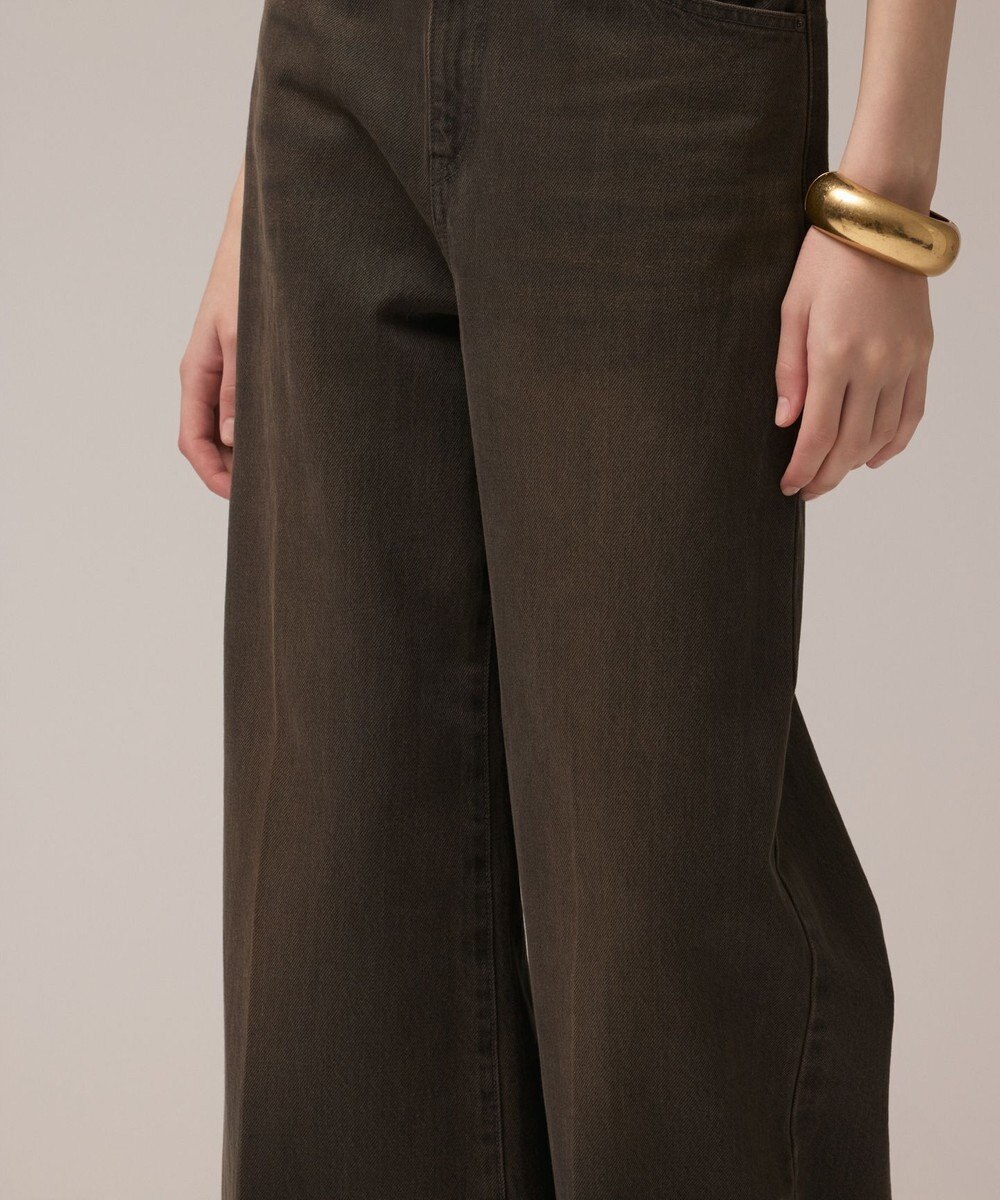 GRACE CONTINENTAL バギーデニムパンツ 