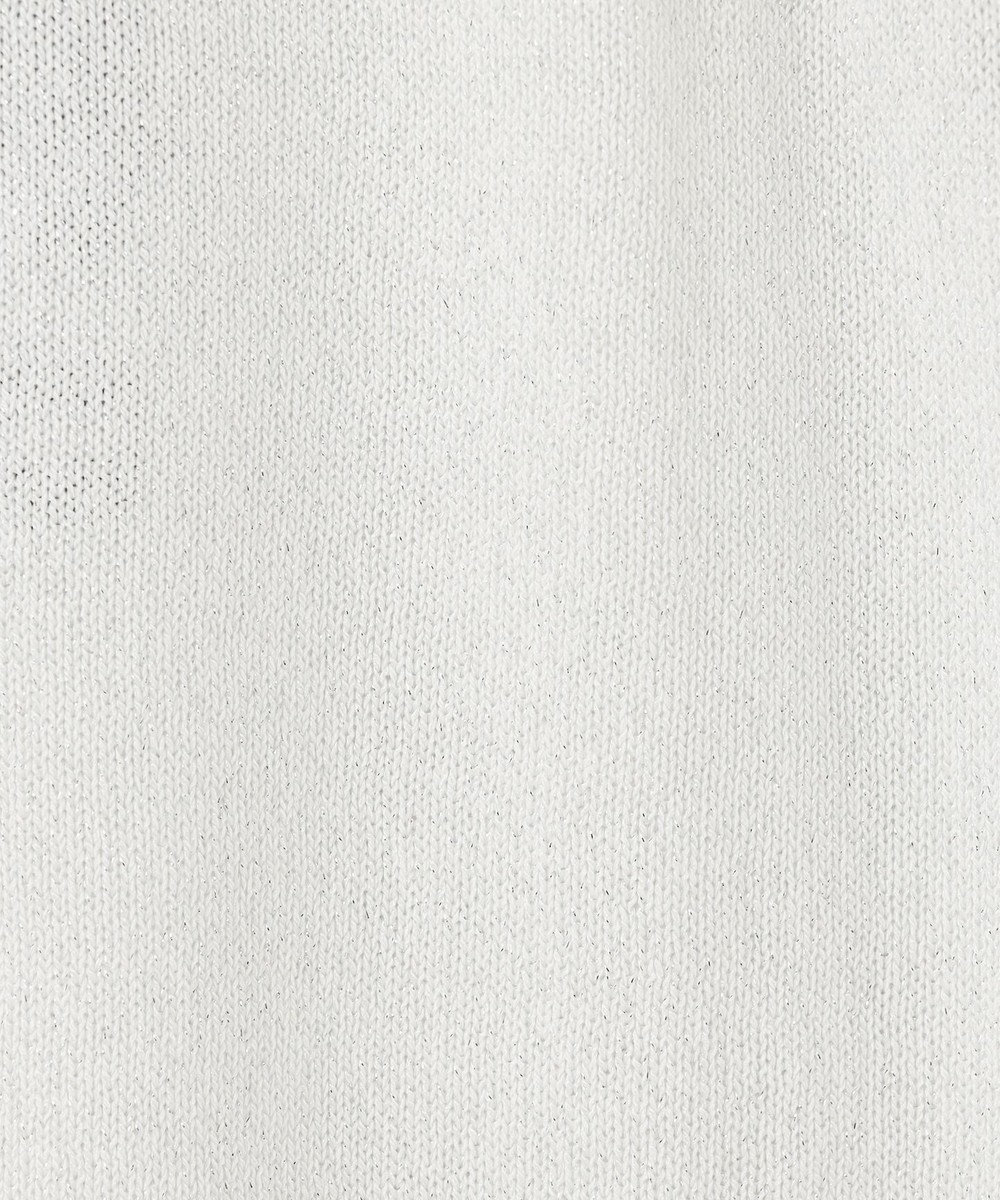 GRACE CONTINENTAL ラメニットノースリーブ