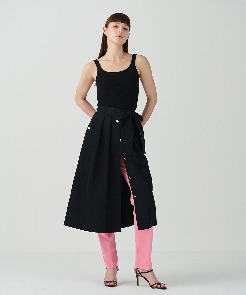 GRACE CONTINENTAL レイヤードタックスカート 