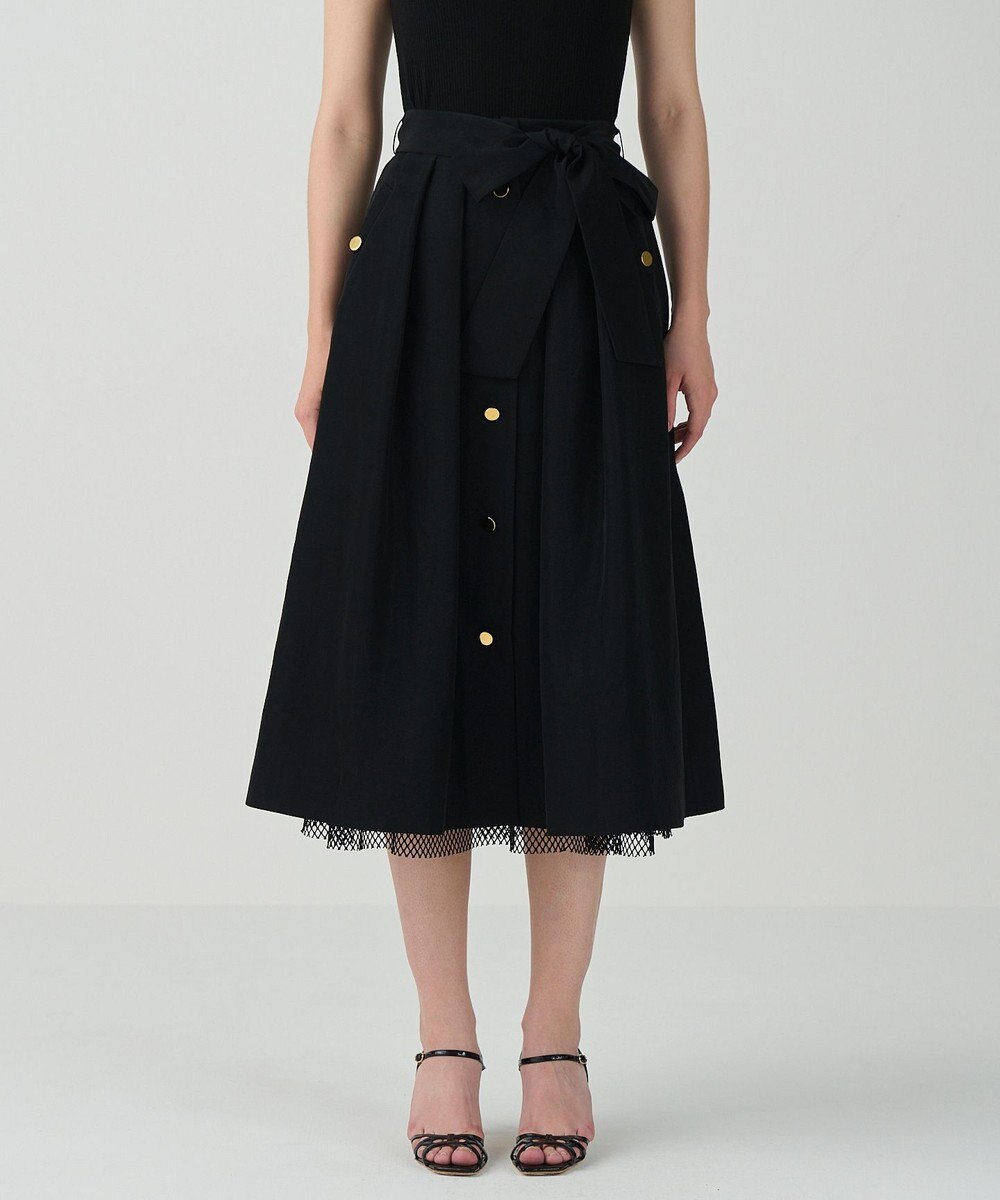 GRACE CONTINENTAL レイヤードタックスカート