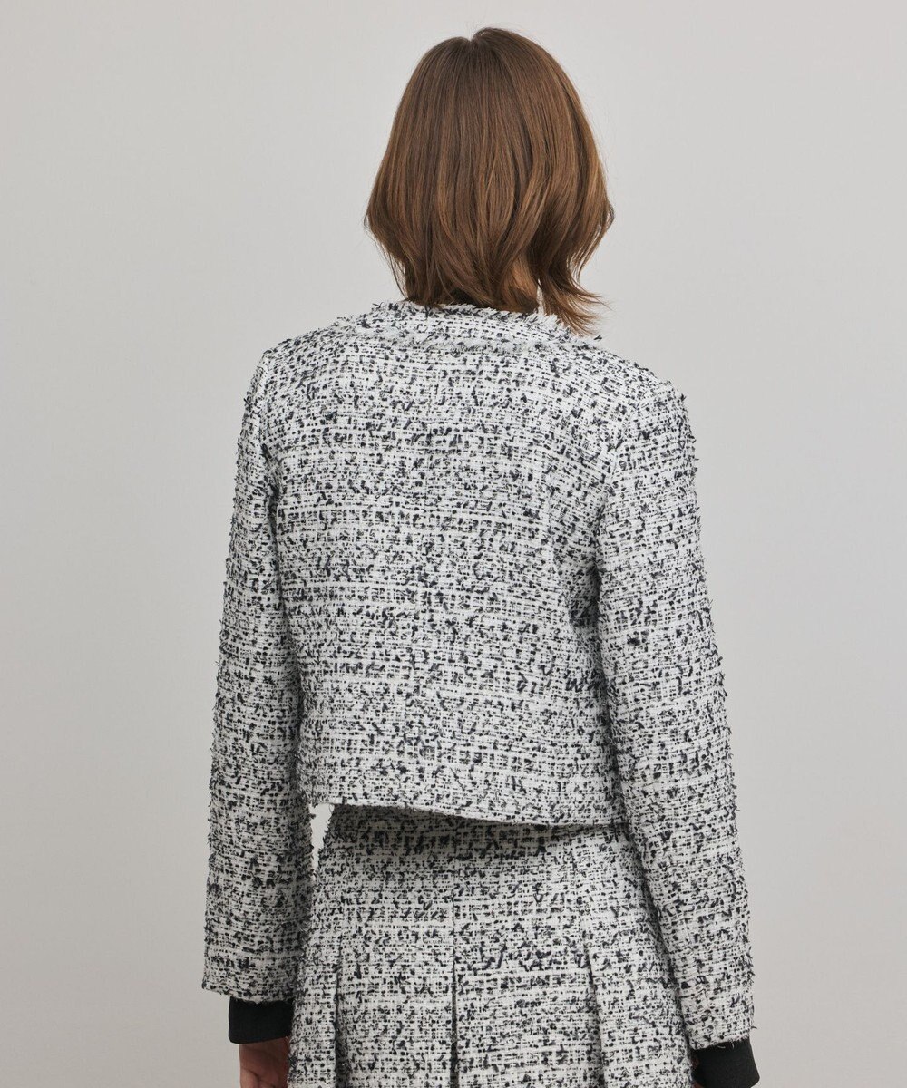 GRACE CONTINENTAL ミックスツイードジャケット 